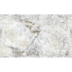 Algiers Marble Tile Stickers (24"H x 39"W Area)