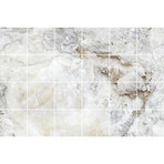 Rabat Marble Cement Tile Stickers (16"H x 24"W Area)