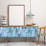 Luz Marble Furniture Sticker (16"H x 24"W)