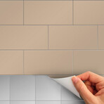 Subway Tile Stickers (Black)