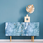 Luz Marble Furniture Sticker (16"H x 24"W)