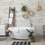 Los Vinos Marble Tile Stickers (24"H x 39"W Area)