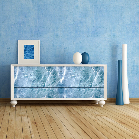 Luz Marble Furniture Sticker (16"H x 24"W)