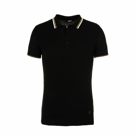 Esme Knitwear T-Shirt // Black (S)