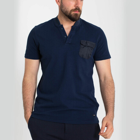 Alvin T-Shirt // Dark Blue (S)
