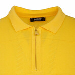 Hasan Knitwear T-Shirt // Yellow (L)
