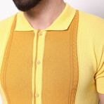 Kye Knitwear T-Shirt // Yellow (XL)