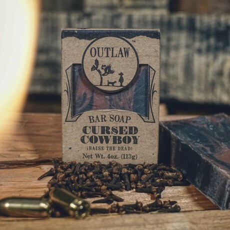 Cursed Cowboy Handmade Bar Soap // Pack of 2 // 4 oz Each