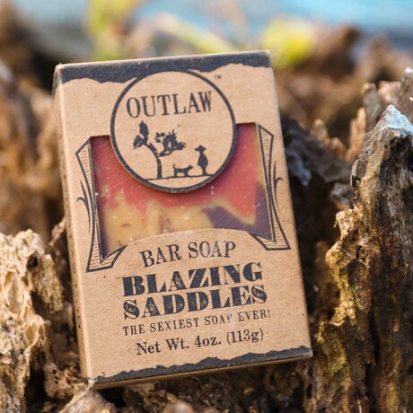 Blazing Saddles Handmade Bar Soap // Pack of 2 // 4 oz Each