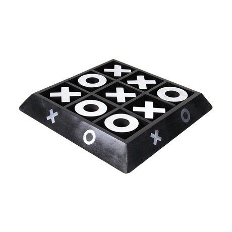 Wooden + Aluminium X-O Game