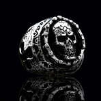 Round Skull Ring (10)