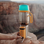 BioLite CampStove KettlePot Coffee Set