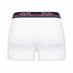 Hank Boxer Brief 3-Pack // Patterned + Navy + White (M)