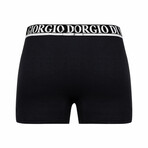 David Boxer Brief 3-Pack // Black + Navy + White (L)