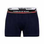 Sean Boxer Brief 3-Pack // Navy + Bordeaux + Gray (L)