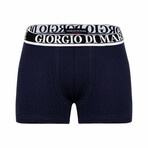 David Boxer Brief 3-Pack // Black + Navy + White (L)