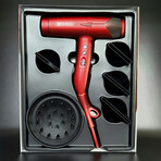 XCell // Ultra-Lightweight Professional Hair Dryer // Red