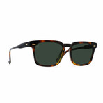Raen Unisex Adin Polarized Sunglasses // Kola Tortoise + Green