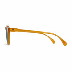 Raen Unisex Remmy Polarized Sunglasses I // Honey + Green