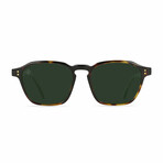 Raen Unisex Aren Polarized Sunglasses // Kola Tortoise + Green