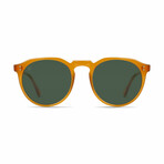 Raen Unisex Remmy Polarized Sunglasses II // Honey + Green