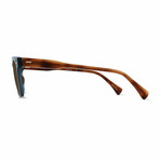 Unisex Adin Polarized Sunglasses // Cirus + Vibrant Brown