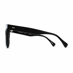 Raen Women's Vine Sunglasses // Black + Dark Smoke