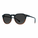 Raen Unisex Remmy Polarized Sunglasses // Burlwood + Black