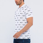 Alexander Short Sleeve Polo Shirt // White (L)