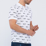 Alexander Short Sleeve Polo Shirt // White (S)