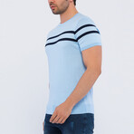 Jason Short Sleeve T-Shirt // Light Blue (2XL)