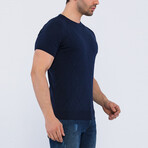 Daniel Short Sleeve T-Shirt // Navy (XL)