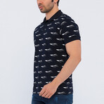 Patrick Short Sleeve Polo Shirt // Navy (M)