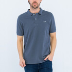 Timothy Short Sleeve Polo Shirt // Anthracite (S)