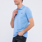 Scott Short Sleeve Polo Shirt // Light Blue (S)