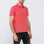 Paul Short Sleeve Polo Shirt // Red (XL)