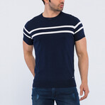 Michael Short Sleeve T-Shirt // Navy (S)