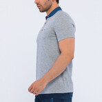 Mark Short Sleeve Polo Shirt // Gray Melange (M)