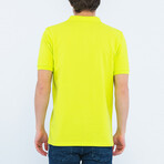 Edward Short Sleeve Polo Shirt // Neon Yellow (XL)