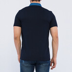 Matthew Short Sleeve Polo Shirt // Navy (XL)