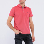 Paul Short Sleeve Polo Shirt // Red (M)