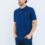 Jeffrey Short Sleeve Polo Shirt // Navy (L)
