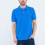 Justin Short Sleeve Polo Shirt // Indigo (M)