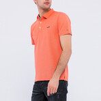 Donald Short Sleeve Polo Shirt // Orange (L)