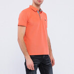 Donald Short Sleeve Polo Shirt // Orange (3XL)