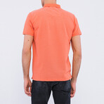 Donald Short Sleeve Polo Shirt // Orange (3XL)