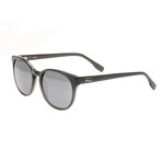 Clark Sunglasses // Gray Frame + Silver Lens