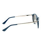 Reynolds Sunglasses // Blue Frame + Black Lens