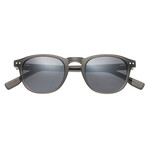 Walker Sunglasses // Gray Frame + Black Lens