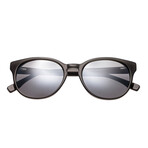 Clark Sunglasses // Black Frame + Black Lens